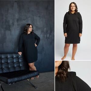Lost in Layers CREW SWEATER DRESS